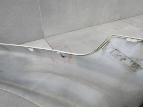 Spoiler dokładka dyfuzor zderzaka przód Ford Fiesta MK7 VII ST LINE lift 13-17