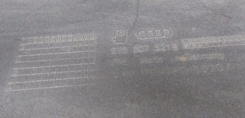 Spoiler dokładka dyfuzor zderzaka tył Audi A5 8T8 Sportback S line 08-11