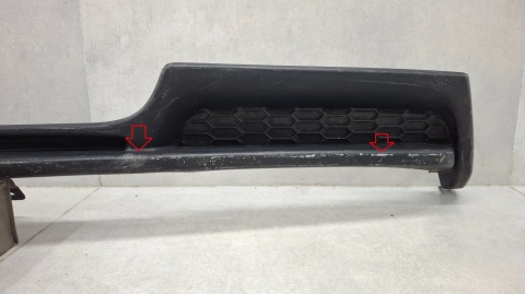 Dyfuzor spoiler dokładka zderzaka tył MAZDA 3 III MPS