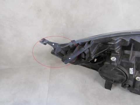 LAMPA PRZÓD FORD TRANSIT CUSTOM LIFT ZWYKŁA SOCZEWKA LED 17-23 LH JK21-13W030-DJ