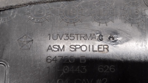 Spoiler daszek lotka klapy tył JEEP CHEROKEE V KL 13-18 / 1UV35TRMA