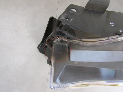 LAMPA PRZÓD MAZDA CX5 CX 5 II 2 LED SZARY SILNICZEK 17-21 LH LEWA KB8N51040