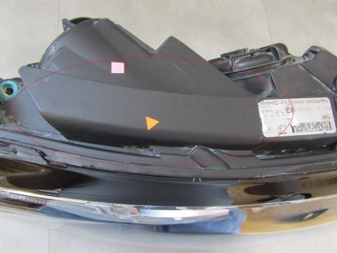 LAMPA PRZÓD LAND ROVER DISCOVERY SPORT L550 KSENON SKRĘTNY RH PRAWA 15-19 FK7213W029HG