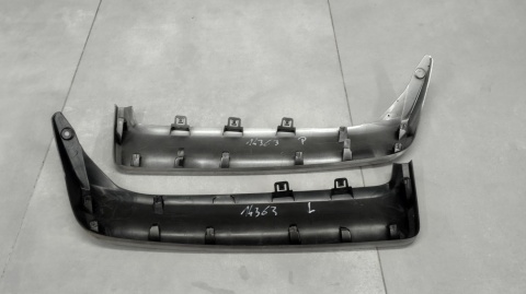 LISTWY NAKŁADKI ZDERZAKA KOMPLET L+P NISSAN QASHQAI J11 II LIFT 17-21