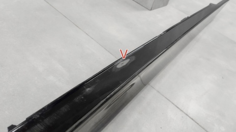 Listwa progowa prawa BMW 3 F30 F31 sedan kombi 11-18