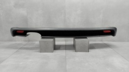Dyfuzor spoiler dokładka zderzaka tył AUDI A1 I S-LINE 10-14 / 8X0807421H