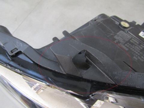 Lampa przód Audi Q7 4L LIFT KSENON SKRĘTNY 09-15 RH PRAWA