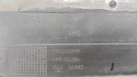 Listwa progowa lewa Fiat 500 S 07-24 nakładka próg 500s