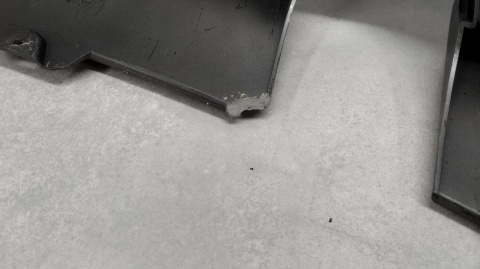 Dyfuzor spoiler dokładka zderzaka tył AUDI A1 I S-LINE 10-14 / 8X0807421F