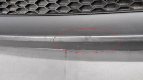 Dyfuzor spoiler dokładka zderzaka tył AUDI A1 I S-LINE 10-14 / 8X0807421F