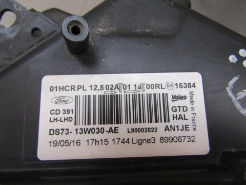 LAMPA PRZÓD FORD MONDEO MK5 ZWYKŁA SOCZEWKA LH 14-19 DS73-13W030-AE