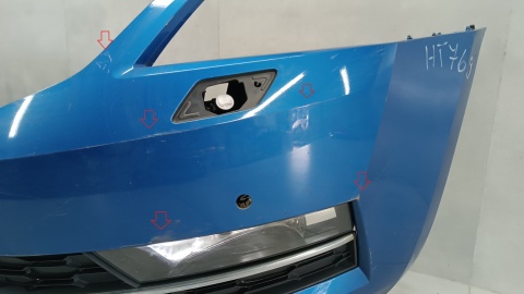 Zderzak przód przedni Skoda Octavia 3 III 5E0 Lift 16-20 /+ wiązka + pdc
