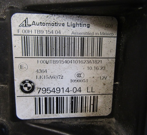 LAMPA PRZÓD BMW IX3 G08 FULL LED ADAPTIVE 17-21 RH PRAWA 7954914-04