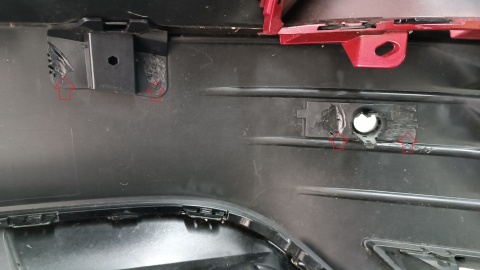 Zderzak tył tylny Honda Acura ZDX USA 24-