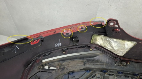 Zderzak tył tylny KIA EV6 EV 6 GT LINE 21-