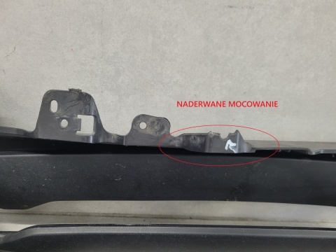 Kierownica roleta żaluzja powietrza lewa Porsche Taycan 9J1 19-