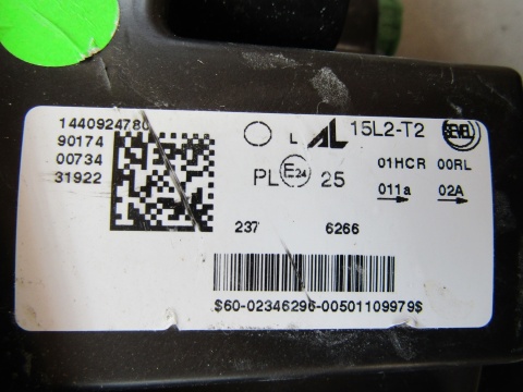 LAMPA PRZÓD FIAT DUCATO BOXER JUMPER LIFT ZWYKŁA 14- LH LEWA 1440924780