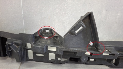 Wzmocnienie uchwyt mocowanie zderzaka przód Mercedes GLK 204 lift 12-16