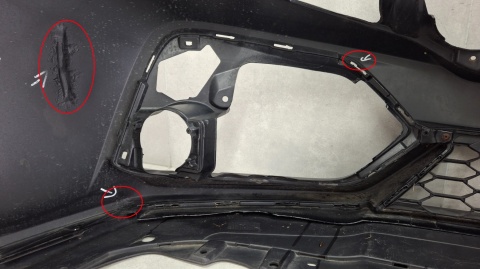 Zderzak przód przedni Honda Civic 10 X HB 17-19