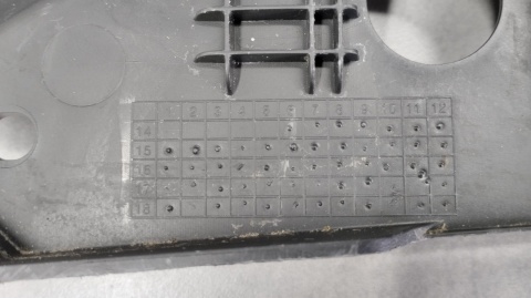 Osłona pasa wzmocnienie HYUNDAI I20 II 2 14-20 86353-C8000