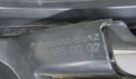Zderzak przód przedni Mercedes EQS AMG 297 USA 21-23