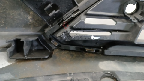 Zderzak przód przedni Volvo V60 II S60 III 18-24 / + osłona