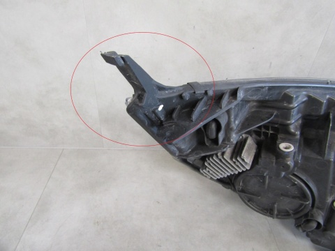 LAMPA PRZÓD FORD TRANSIT CUSTOM LIFT ZWYKŁA SOCZEWKA LED 17-23 LH JK21-13W030-DG