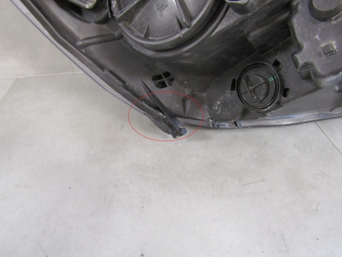 LAMPA PRZÓD FORD TRANSIT CUSTOM LIFT ZWYKŁA SOCZEWKA LED 17-23 LH JK21-13W030-DH