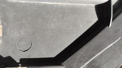 Podłoga płyta osłona pod zderzak Jaguar XE (model X760) GX7317F775AB