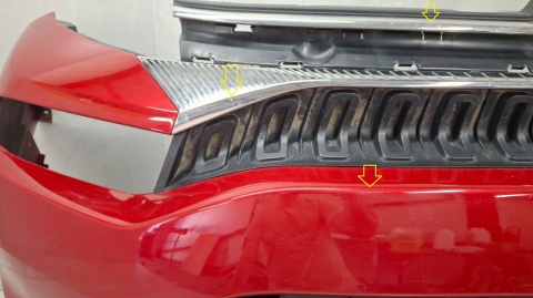 Zderzak przód przedni Citroen C3 Aircross I Lift 21-23