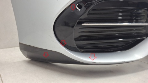 Zderzak przód przedni Mercedes EQS 297 V297 21-24 / + PDC + wiązka