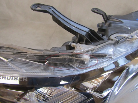 LAMPA PRZÓD TOYOTA LAND CRUISER J150 LIFT LED 18-22 RH PRAWA