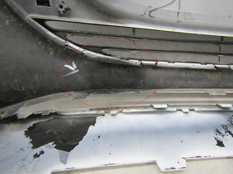 Zderzak przód przedni MERCEDES eVITO W447 447 LIFT 24-
