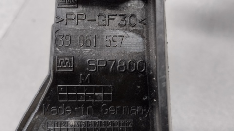 Kierownica powietrza wlot kanał Opel Astra K V 15-