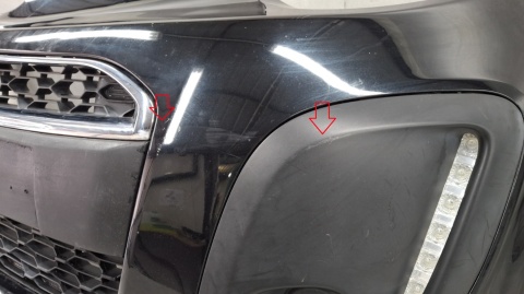 Zderzak przód przedni Citroen C1 Lift 12-14 / + 1 LED