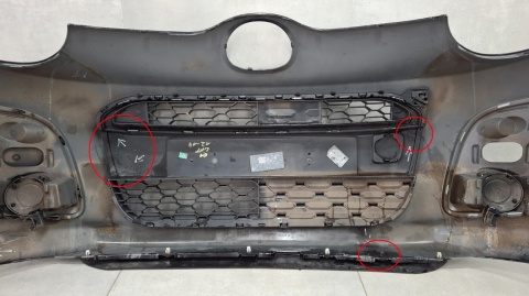 Zderzak przód przedni Citroen C1 Lift 12-14 / + 1 LED