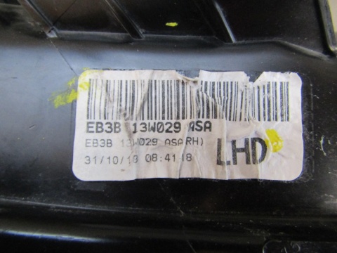 LAMPA PRZÓD FORD RANGER V 5 LIFT 15- ZWYKŁA SOCZEWKA RH PRAWA 13w029
