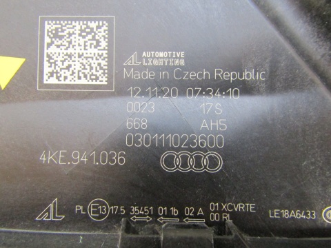 LAMPA PRZÓD AUDI E-TRON LIFT 4KE MATRIX RH PRAWA 22- 4KE941036