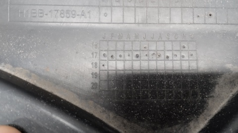Płyta podłoga osłona pod zderzak FORD FIESTA MK8 VIII 17- H1BB17859A1