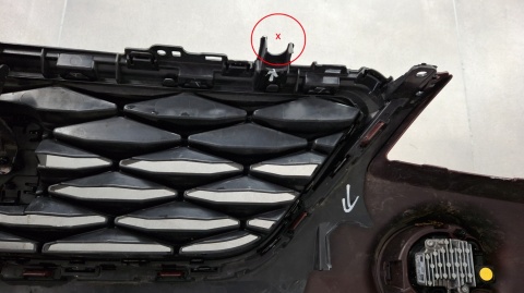 Zderzak przód przedni Seat Arona 6F9 LIFT 21-25 / + 2x LED