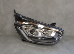 LAMPA PRZÓD FORD TRANSIT CUSTOM LIFT ZWYKŁA SOCZEWKA Z LED 17-23 RH JK21-13W029-DJ