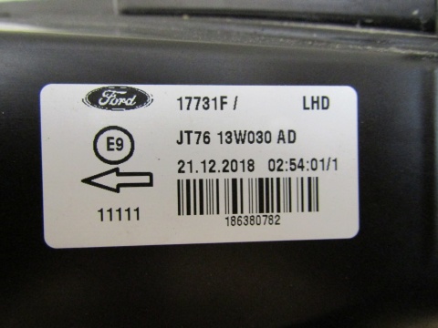 LAMPA PRZÓD FORD TRANSIT COURIER ZWYKŁA 14- LH JT76 13W030 AD