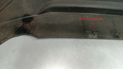 Zderzak tył tylny Hyundai Kona 17-20 /+ lampy