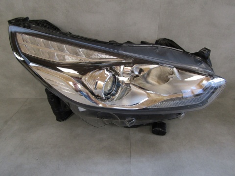 LAMPA PRZÓD FORD SMAX II GALAXY ZWYKŁA SOCZEWKA Z LED RH 15- EM2B-13W029GE
