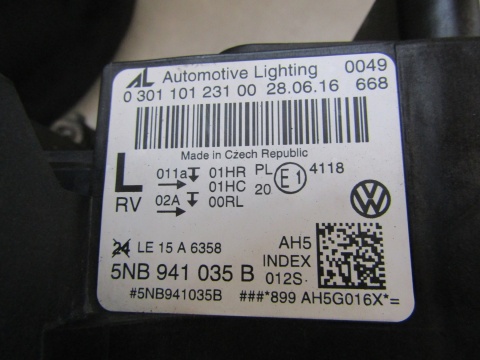 LAMPA PRZÓD VOLKSWAGEN TIGUAN II LED 15-20 LEWA LH 5NB941035B