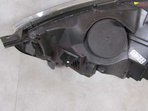 LAMPA PRZÓD RENAULT CAPTUR I 1 ZWYKŁA SOCZEWKA RH PRAWA 13-17
