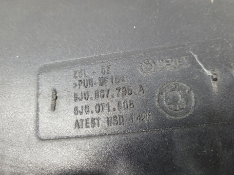 Spoiler dokładka zderzak przód przednia Skoda Fabia II 2 Monte Carlo 10-14