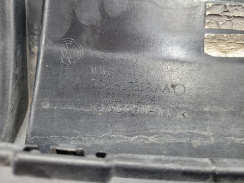 Dokładka spojler zderzaka tył Volkswagen VW Golf VII 7 Lift HB R20 16-18
