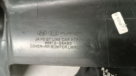 Dyfuzor dokładka zderzaka Kia Picanto GT Line 17-23