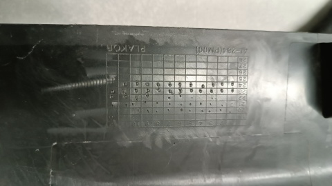 Dyfuzor dokładka zderzaka Kia Picanto GT Line 17-23